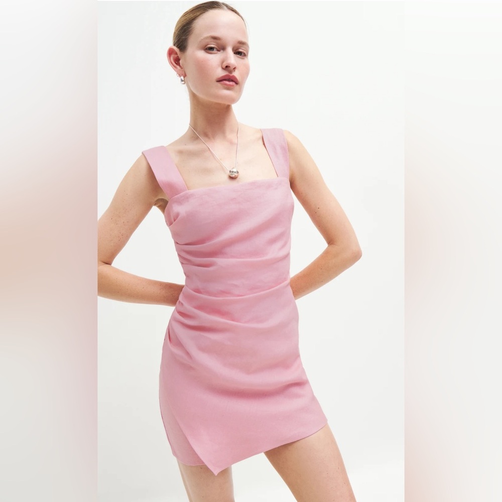 Reformation linen dress